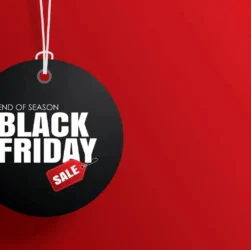 Black Friday Sale 2025 banner showcasing massive fashion, beauty and home discounts
