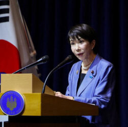 Prime Minister Sanae Takaichi announces Japan’s 21.3 trillion yen stimulus package aimed at boosting the economy and supporting consumers