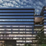 Godrej Properties signage outside a real estate project, representing the company’s new 75-acre land acquisition in Nagpur.