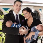 Celina Jaitly during a public event, speaking to the media