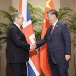 Peter Burnett speaking at China-Scotland Economic and Trade Cooperation Forum