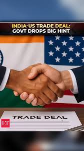 Commerce Secretary Rajesh Agrawal speaking about India’s upcoming framework trade deal with the United States to resolve tariff issues for exporters