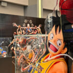 Image of Japanese singer Maki Otsuki on stage during the One Piece theme performance before the concert was abruptly stopped in Shanghai due to diplomatic tensions between China and Japan.