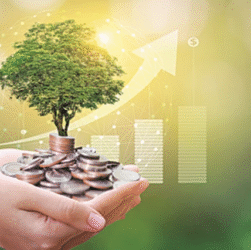 Fiji Finance Minister Esrom Immanuel and officials from Australia, IFC, and the Reserve Bank of Fiji at the launch of the Fiji Green Finance Taxonomy Framework