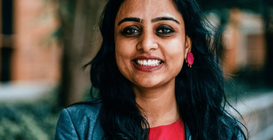Aditi Gupta, Indian author and co-founder of Menstrupedia Comic, advocating menstrual health education through illustrated learning tools.