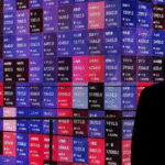 GIFT Nifty market trend graph showing flat opening with Bank of Japan in background