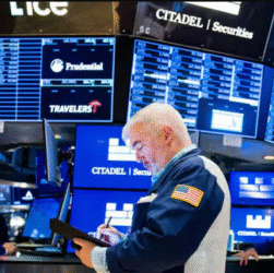 U.S. stock markets show mixed performance as S&P 500, Nasdaq, and Dow Jones respond to tech gains and economic data ahead of the holiday week