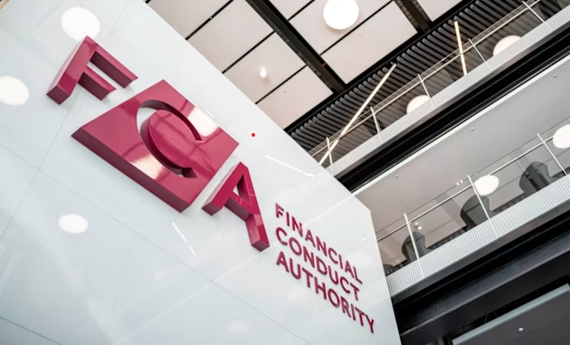 Exterior of the UK Financial Conduct Authority building in London, the regulator responsible for financial enforcement and oversight.