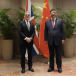 British Prime Minister Keir Starmer shaking hands with Chinese President Xi Jinping during 2026 visit to Beijing
